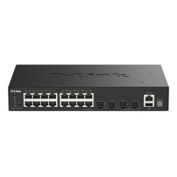 D-Link DGS-1530-20/E DGS-1530-20/E, Gestionado, L2, Gigabit Ethernet (10/100/1000), Bidireccional completo (Full duplex),
