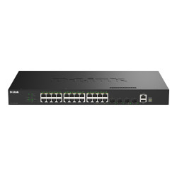 D-Link DGS-1530-28P/E DGS-1530-28P/E, Gestionado, L2, Gigabit Ethernet (10/100/1000), Bidireccional completo (Full duplex),