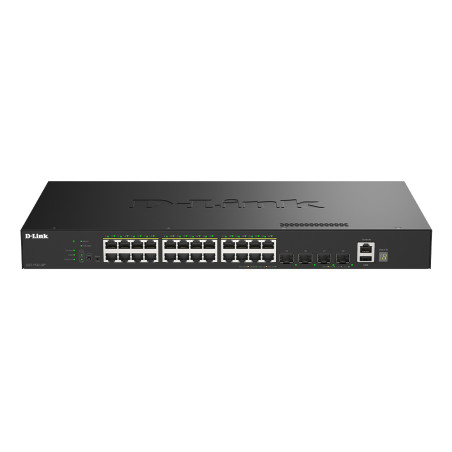 D-Link DGS-1530-28P/E DGS-1530-28P/E, Gestionado, L2, Gigabit Ethernet (10/100/1000), Bidireccional completo (Full duplex),