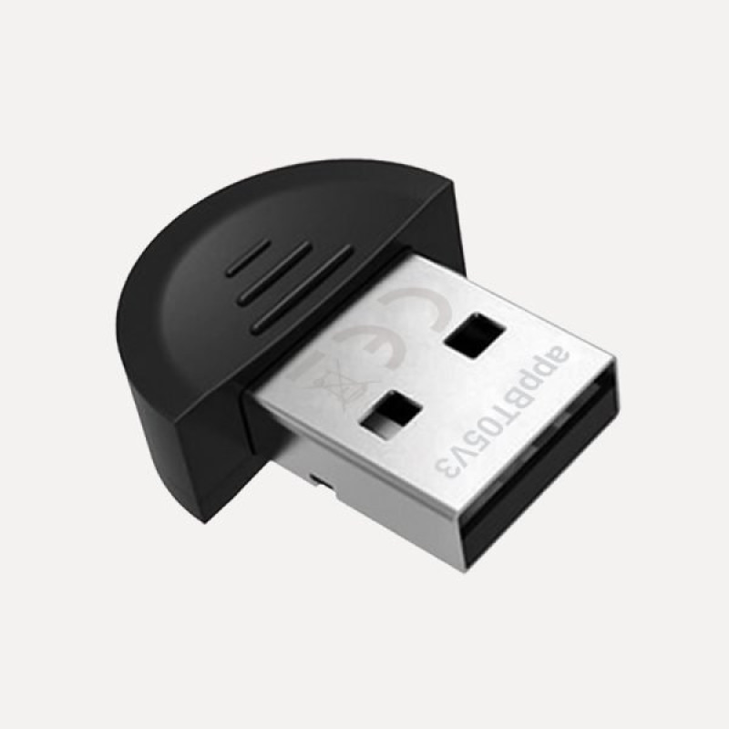 Approx APPBT05V3 APPBT05V3, USB tipo A, Bluetooth, Masculino, Negro, 10 m, 20 mm