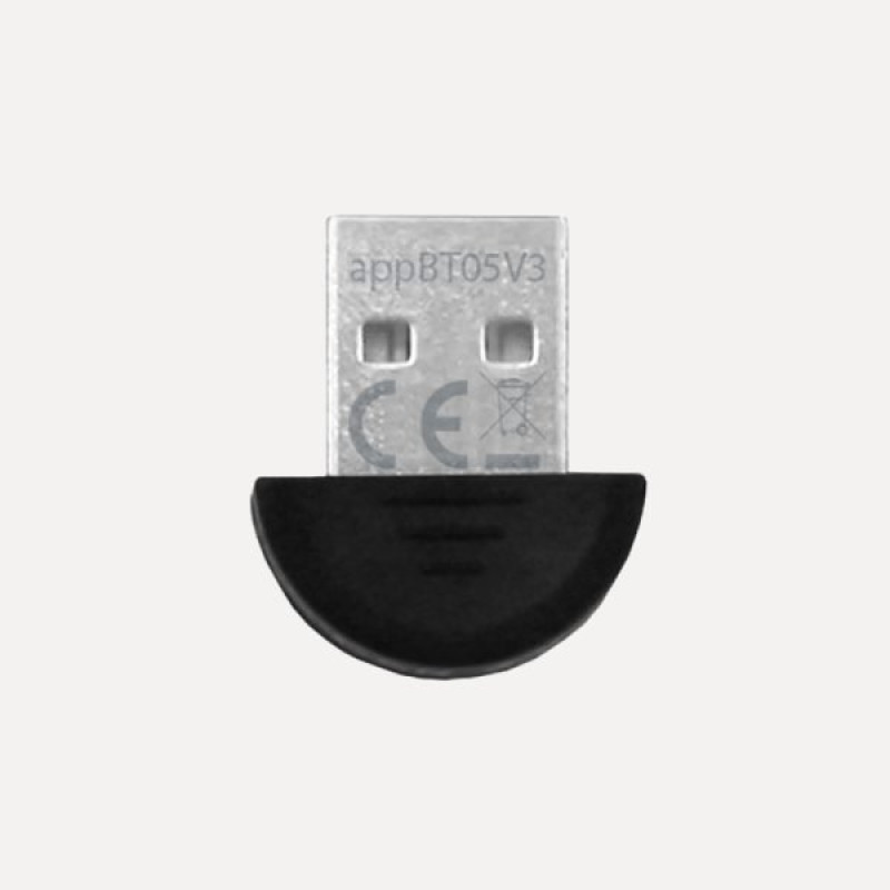 Approx APPBT05V3 APPBT05V3, USB tipo A, Bluetooth, Masculino, Negro, 10 m, 20 mm