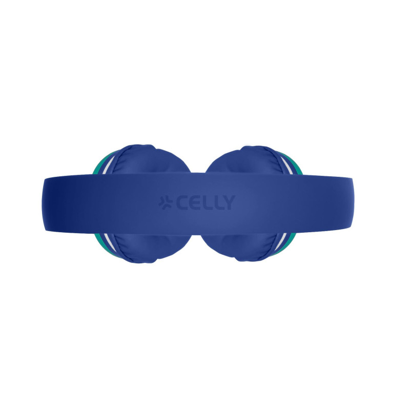 Celly KIDSBEAT2BL KIDSBEAT2, Alámbrico, 20 - 20000 Hz, Llamadas/Música, 85 g, Auriculares, Azul