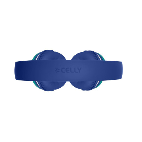 Celly KIDSBEAT2BL KIDSBEAT2, Alámbrico, 20 - 20000 Hz, Llamadas/Música, 85 g, Auriculares, Azul
