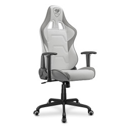 COUGAR 3MELIWHB.0001 CGR-ELI-WHB, Silla para videojuegos universal, 120 kg, Asiento acolchado, Respaldo acolchado, Negro, Acero 2