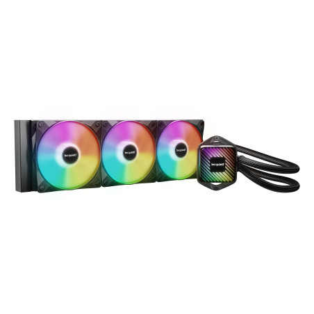 be quiet! BW031EU PURE LOOP 3 LX, Sistema de refrigeración líquida todo en uno, 12 cm, 105,1 m³/h, Negro