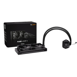 be quiet! BW027EU PURE LOOP 3, Sistema de refrigeración líquida todo en uno, 12 cm, 101,2 m³/h, Negro 2