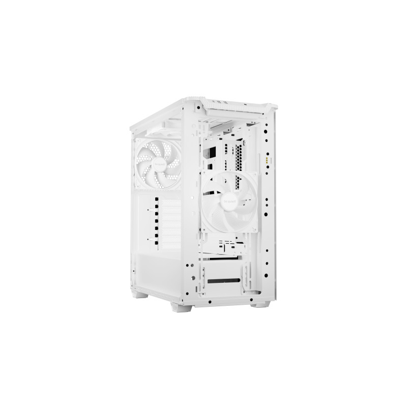 be quiet! BGW77 Pure Base 501 DX White, Midi Tower, PC, Blanco, ATX, micro ATX, Mini-ATX, Acrilonitrilo butadieno estireno