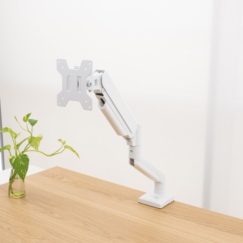 TooQ DB1334TNR-W DB1334TNR-W, Pinza/Atornillado, 10 kg, 33 cm (13"), 86,4 cm (34"), 100 x 100 mm, Blanco