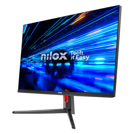 Nilox NXM27CV2K2001 MONITOR 27 CURVO 200HZ 2K HDMI DP, 68,6 cm (27"), 2560 x 1440 Pixeles, 2K, LCD, 1 ms, Negro