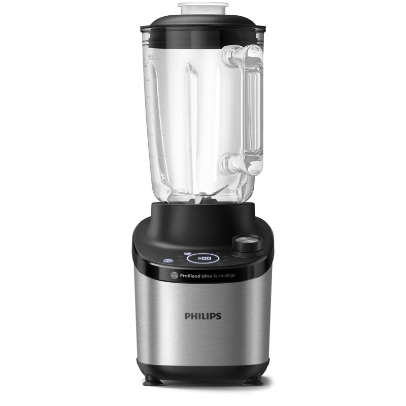 Philips HR3760/00 7000 series HR3760/00 Batidora de alta velocidad, Batidora de vaso, Función de impulso, Picahielos, 1 m,