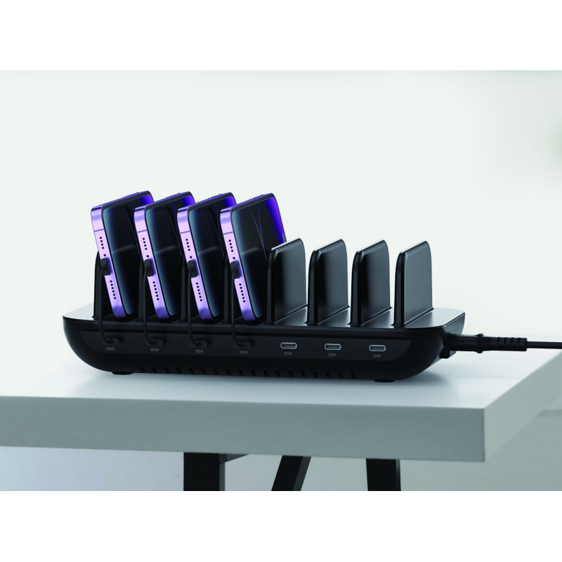Conceptronic OZUL07B OZUL07B, Interior, Corriente alterna, 20 V, Negro