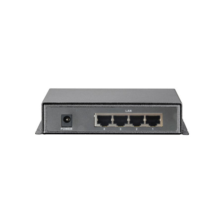 LevelOne FSW-0513 Switch Fast Ethernet PoE de 5 puertos, 4 Puertos PoE, 120W, Fast Ethernet (10/100), Bidireccional completo