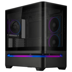 ASUS 90DC00P0-B19000 PRIME AP202 ARGB, Midi Tower, PC, Negro, micro ATX, Mini-ITX, Metal, Juego 2