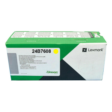 Lexmark 24B7608 24B7608, 12000 páginas, Amarillo, 1 pieza(s)