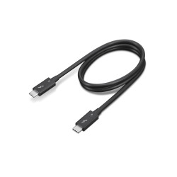 Lenovo 4X91K16968 4X91K16968, Masculino, Masculino, 0,7 m, 40 Gbit/s, Negro, 4,6 mm