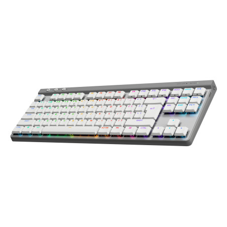 Logitech G 920-012539 G515 LIGHTSPEED TKL, Inalámbrico y alámbrico, RF Wireless + Bluetooth, Interruptor mecánico, QWERTY,