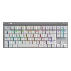 Logitech G 920-012539 G515 LIGHTSPEED TKL, Inalámbrico y alámbrico, RF Wireless + Bluetooth, Interruptor mecánico, QWERTY,