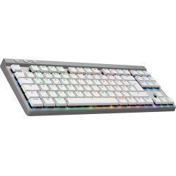 Logitech G 920-012543 G515 LIGHTSPEED TKL, Inalámbrico, RF Wireless + Bluetooth, Interruptor mecánico, QWERTZ, LED RGB, Blanco 2