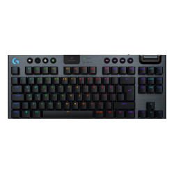 Logitech G 920-012721 G915 X Lightspeed, Inalámbrico y alámbrico, USB + RF Wireless + Bluetooth, Interruptor mecánico,