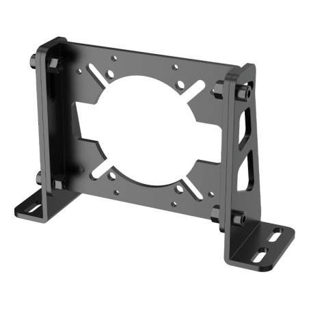 Moza Racing RS055 RS055, Adaptador de montaje de base de rueda, Negro, Aluminio, R16/R21, 183 mm, 46 mm