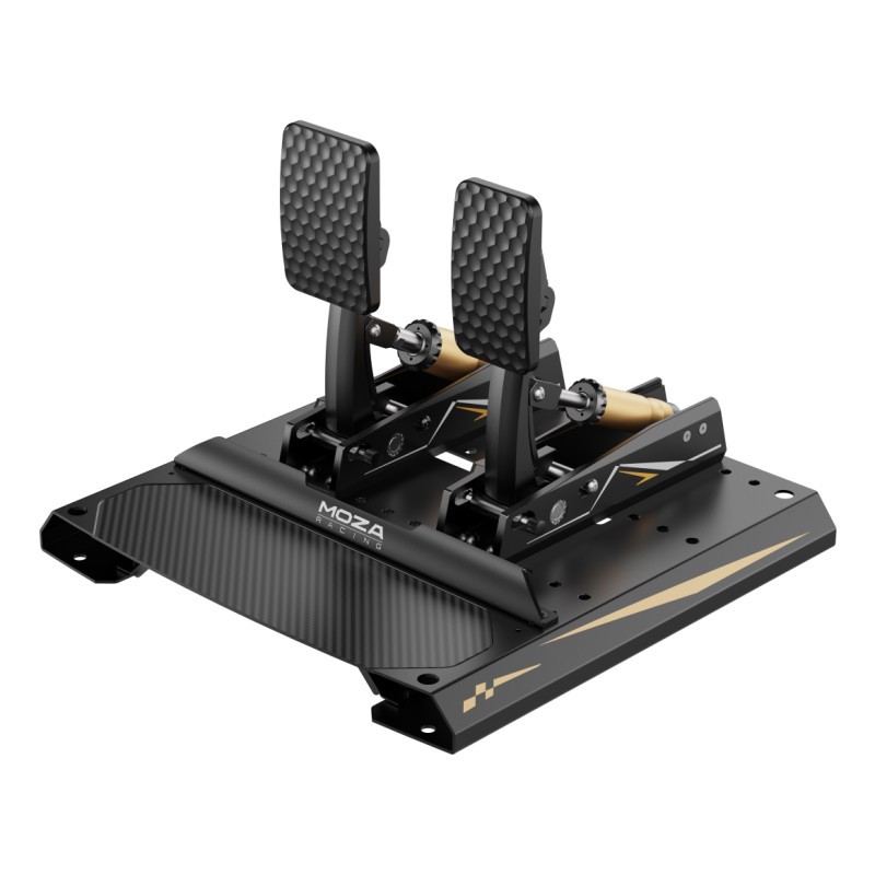 Moza Racing RS066 RS066, Pedal, Negro, Fibra de carbono, Acero, 15 - 23°