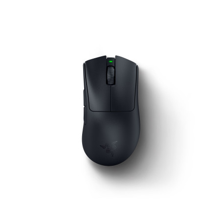 Razer RZ01-04630300-R3WL DeathAdder V3 Pro, mano derecha, Óptico, RF Wireless + USB Type-C, 30000 DPI, Negro