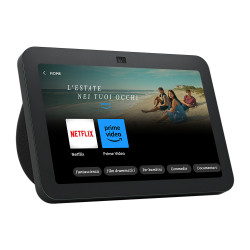 Amazon B0BLS3B3QL B0BLS3B3QL, Amazon Alexa, Rectángulo, Antracita, Alemán, Inglés, Español, Francés, Italiano, Android,