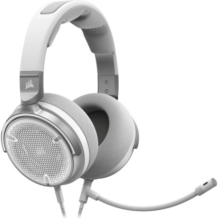 Corsair CA-9011371-EU VIRTUOSO PRO, Alámbrico, Juego, 20 - 40000 Hz, 1,23 kg, Auriculares, Blanco