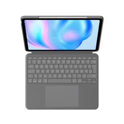 Logitech 920-012611 Combo Touch, QWERTZ, Alemán, Trackpad, 1,9 cm, 1 mm, Apple 2