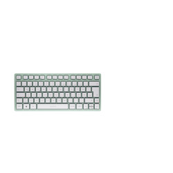 CHERRY JK-7100DE-18 KW 7100 MINI BT, Inalámbrico, Bluetooth, Switch de tecla de tijera, QWERTZ, Color menta