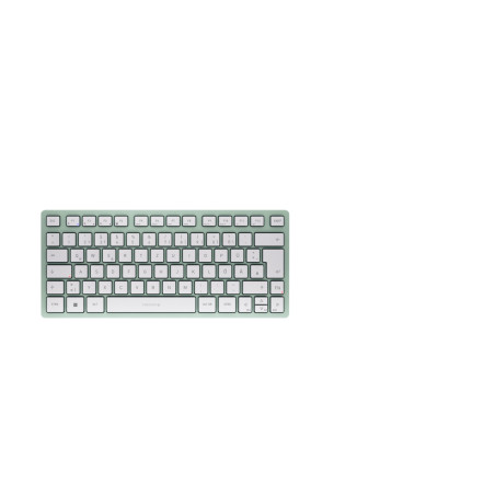 CHERRY JK-7100DE-18 KW 7100 MINI BT, Inalámbrico, Bluetooth, Switch de tecla de tijera, QWERTZ, Color menta