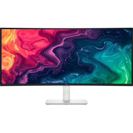 DELL DELL-S3425DW Plus S3425DW, 86,4 cm (34"), 3440 x 1440 Pixeles, Wide Quad HD, LCD, 5 ms, Plata