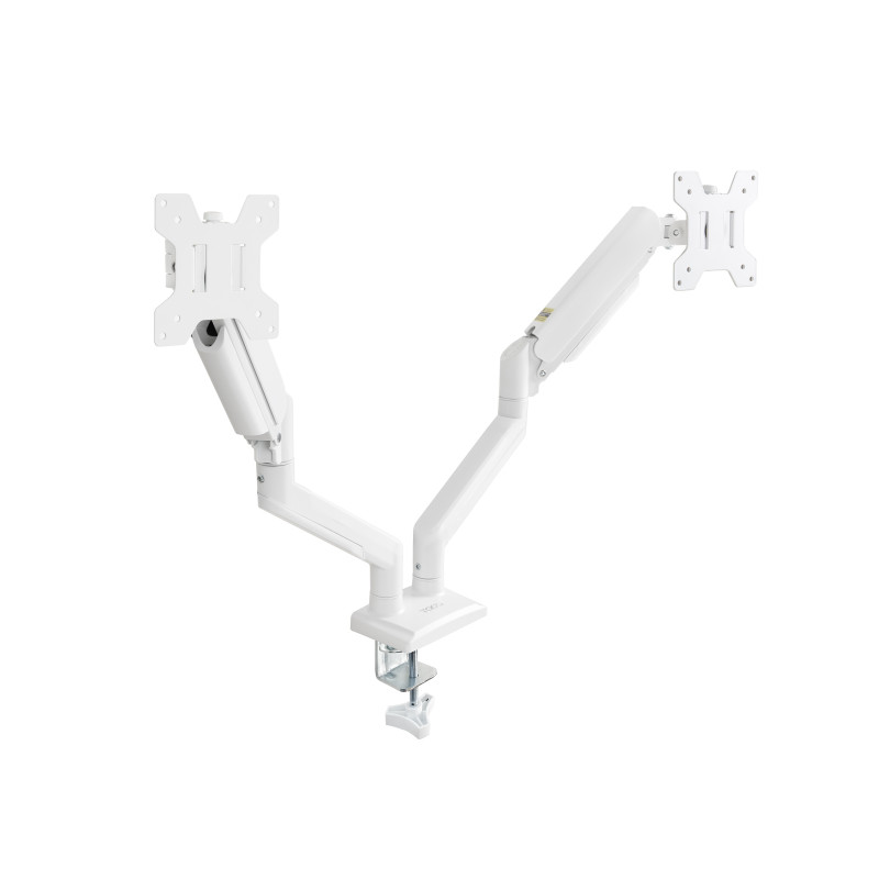 TooQ DB1434TNR-W DB1434TNR-W, Pinza/Atornillado, 10 kg, 33 cm (13"), 86,4 cm (34"), 100 x 100 mm, Blanco