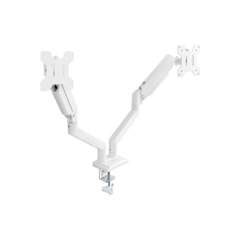 TooQ DB1434TNR-W DB1434TNR-W, Pinza/Atornillado, 10 kg, 33 cm (13"), 86,4 cm (34"), 100 x 100 mm, Blanco