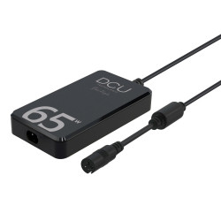 DCU Advance Tecnologic 37100065 37100065, Clavija de adaptador de corriente para ordenador portátil, Negro