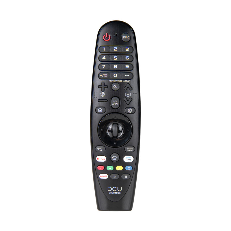 DCU Advance Tecnologic 30901025 30901025, TV, IR inalámbrico, Botones, Negro