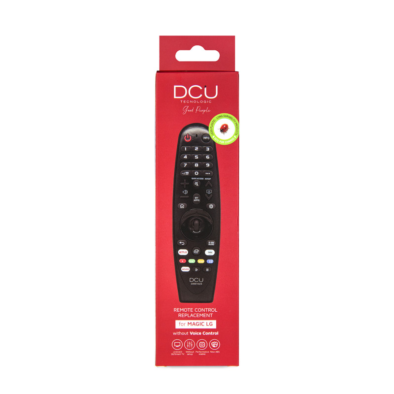 DCU Advance Tecnologic 30901025 30901025, TV, IR inalámbrico, Botones, Negro