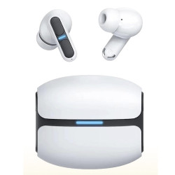 Leotec LETWS02W Auriculares TWS Gaming Nebula Fit Blancos, True Wireless Stereo (TWS), Juego, Auriculares, Blanco