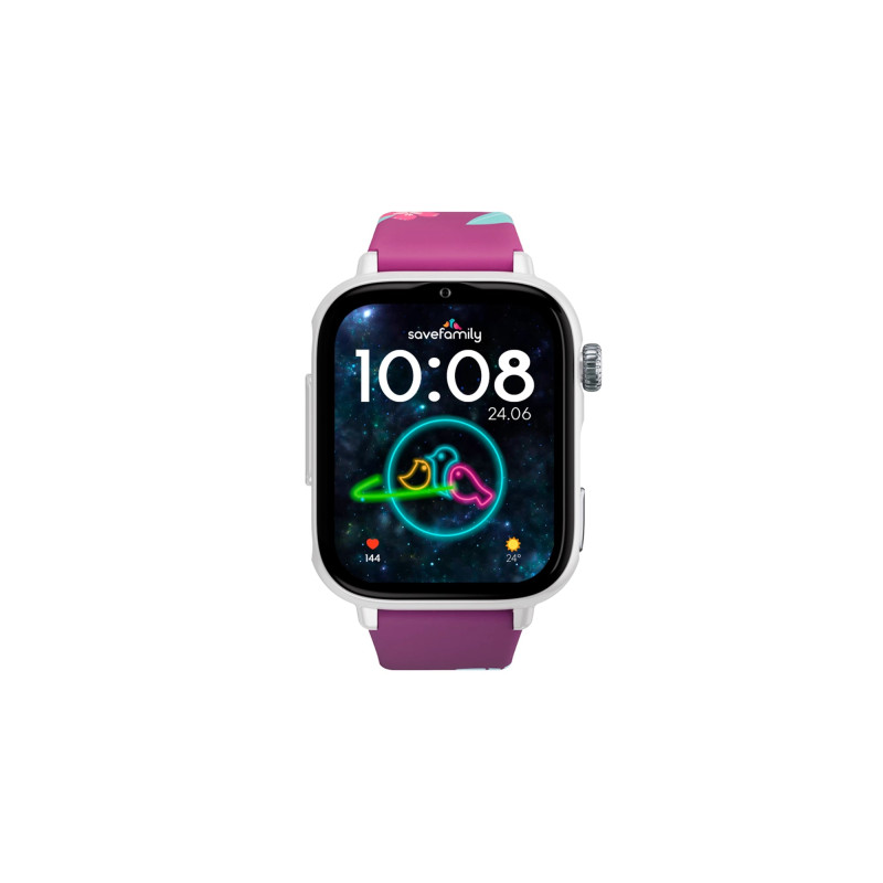 SaveFamily 55949976928639 SaveWatch Plus 2, 4,7 cm (1.85"), AMOLED, Pantalla táctil, 16 GB, GPS (satélite), 55 g
