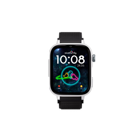 SaveFamily 55579136426367 SaveWatch Plus 2, 4,7 cm (1.85"), AMOLED, Pantalla táctil, 16 GB, GPS (satélite), 55 g