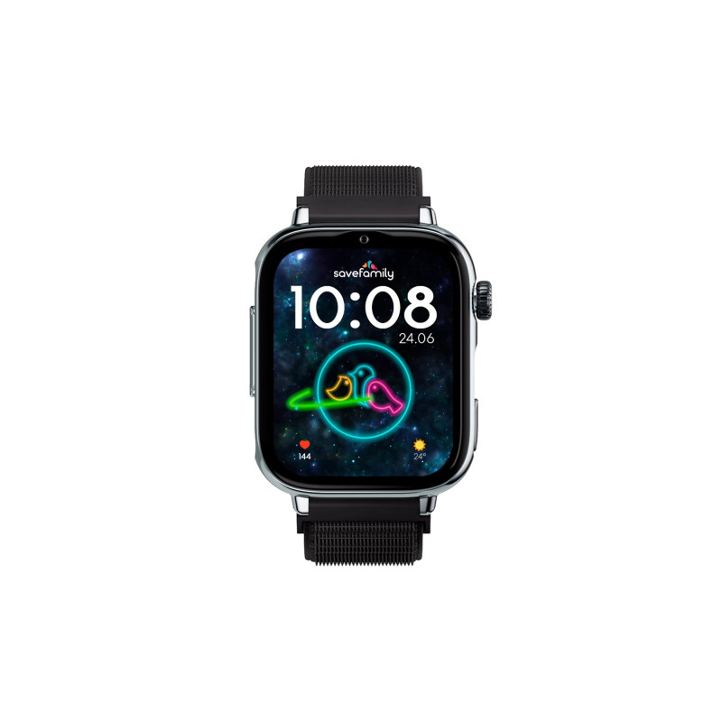 SaveFamily 55942827114879 SaveWatch Plus 2, 4,7 cm (1.85"), AMOLED, Pantalla táctil, 16 GB, GPS (satélite), 55 g
