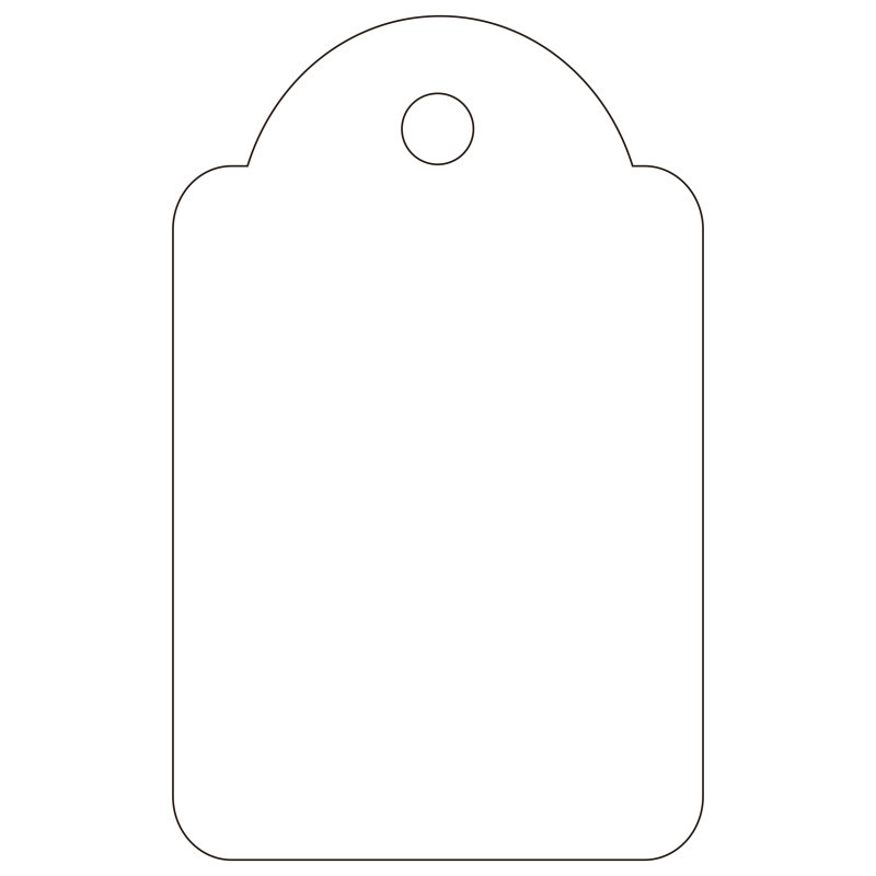 APLI 00390 00390, Blanco, Universal, Rectángulo, 200 g/m², 2,2 cm, 3,5 cm