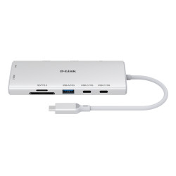 D-Link DUP-A01 DUP-A01, USB 3.2 Gen 1 (3.1 Gen 1) Type-C, RJ-45, USB 3.2 Gen 1 (3.1 Gen 1) Type-A, USB 3.2 Gen 1 (3.1 Gen 1)