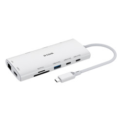 D-Link DUP-A01 DUP-A01, USB 3.2 Gen 1 (3.1 Gen 1) Type-C, RJ-45, USB 3.2 Gen 1 (3.1 Gen 1) Type-A, USB 3.2 Gen 1 (3.1 Gen 1) 2