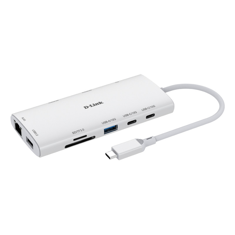 D-Link DUP-A01 DUP-A01, USB 3.2 Gen 1 (3.1 Gen 1) Type-C, RJ-45, USB 3.2 Gen 1 (3.1 Gen 1) Type-A, USB 3.2 Gen 1 (3.1 Gen 1)