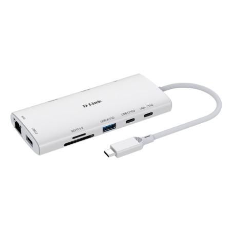 D-Link DUP-A01 DUP-A01, USB 3.2 Gen 1 (3.1 Gen 1) Type-C, RJ-45, USB 3.2 Gen 1 (3.1 Gen 1) Type-A, USB 3.2 Gen 1 (3.1 Gen 1)