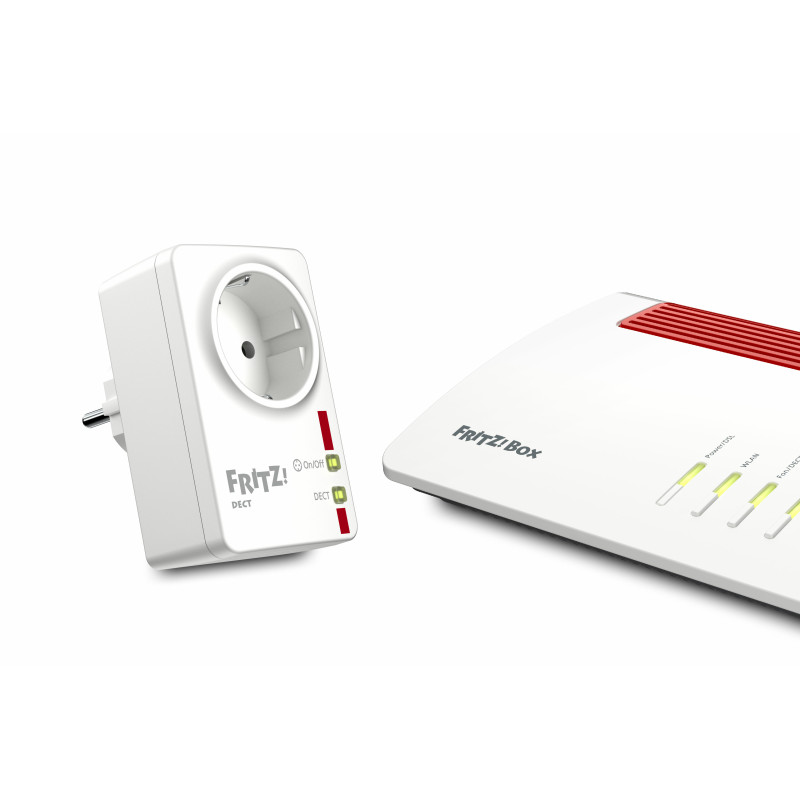 FRITZ! 20002572 DECT 200, DE, Programador eléctrico diario/semanal, Blanco, Plástico, 1999/5/EG R&TTE-Richtlinie: 2009/125/EG