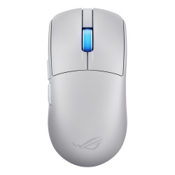 ASUS 90MP0490-BMUA10 ROG Harpe II Ace, mano derecha, Óptico, RF Wireless + Bluetooth + USB Type-A, 42000 DPI, Blanco 2