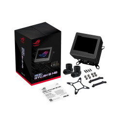 ASUS 90RC00V0-M0UAY0 ROG RYUJIN III WB, Bloque de agua, Cobre, Negro, LGA 1150 (Zócalo H3), LGA 1151 (Zócalo H4), LGA 1155