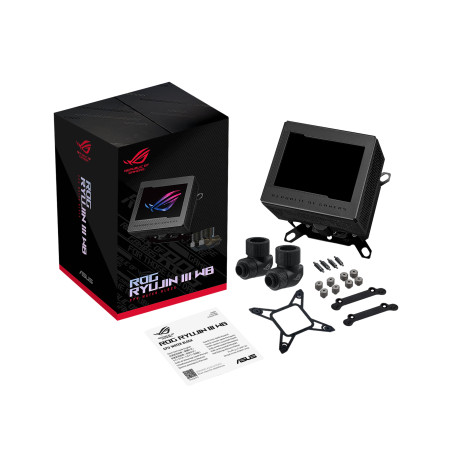 ASUS 90RC00V0-M0UAY0 ROG RYUJIN III WB, Bloque de agua, Cobre, Negro, LGA 1150 (Zócalo H3), LGA 1151 (Zócalo H4), LGA 1155